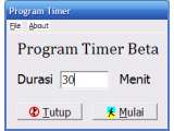 Program Timer untuk Shutdown Komputer di Windows XP